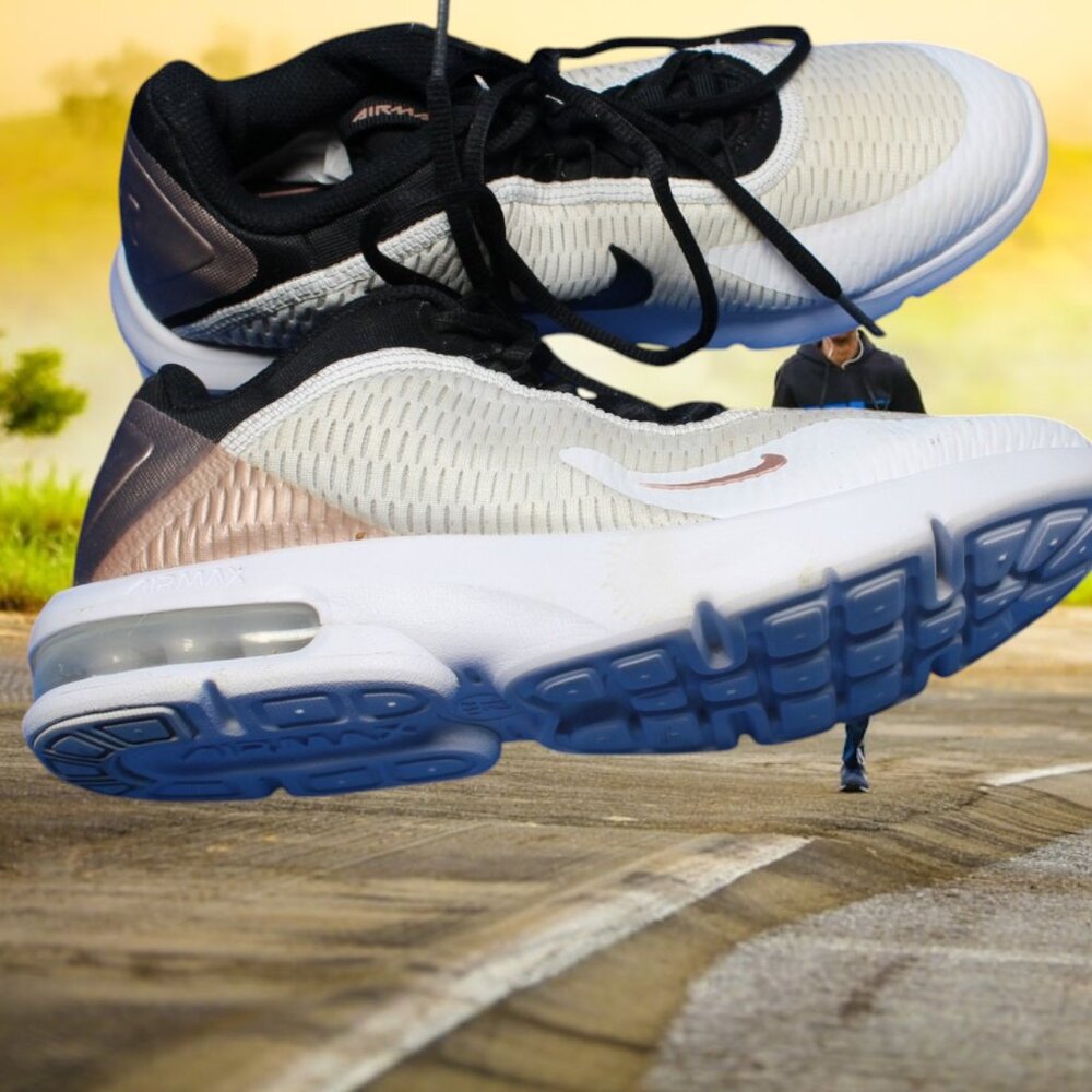NIKE AIR MAX ADVANTAGE 3 White Trainers BV4103 103 Rose Gold/Black 8.5